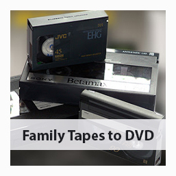 VHS Tape Transfers to DVD
